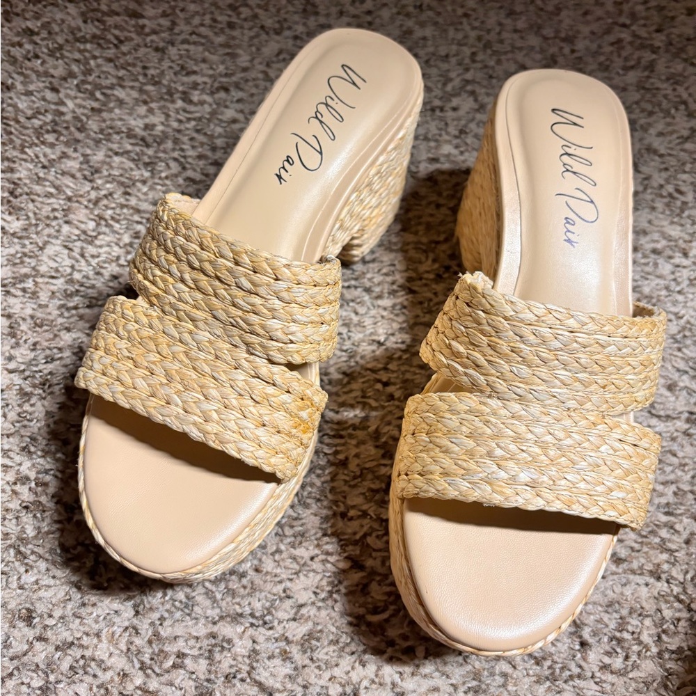 Wild Pair Woven Espadrille